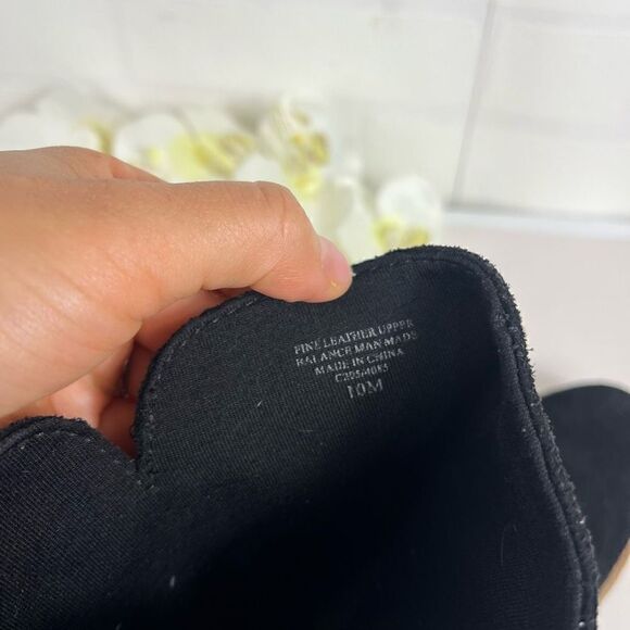 Splendid Womens Chelsea Boots size 10 leather Suede Black - Picture 10 of 15